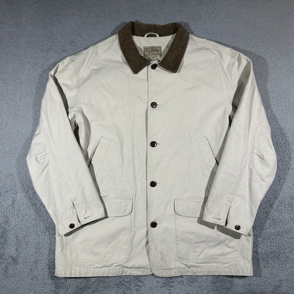 L.L. Bean Other - Vintage LL Bean Barn Chore Jacket Mens XXL Coat Thinsulate Corduroy Colar #1870